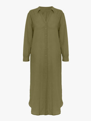 CHEMISE MARROCOS VERDE MUSGO