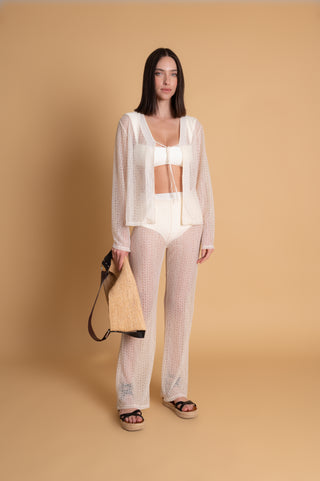 CASAQUETE TULE OFF WHITE