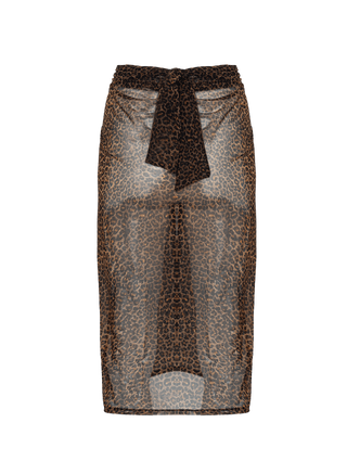 PAREO TULE ANIMAL PRINT