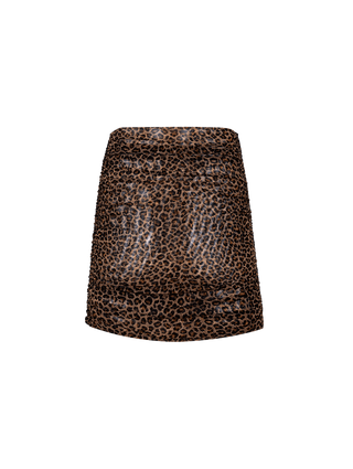 SAIA TULE ANIMAL PRINT DUBLADA