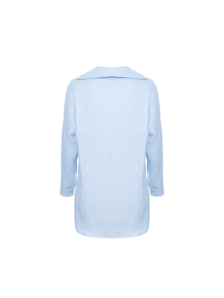 CAMISA LONGA AZUL JEANS