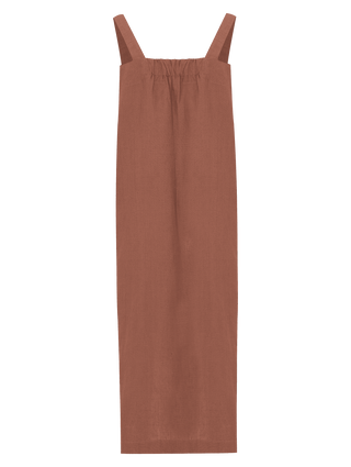 VESTIDO LINHO TERRA