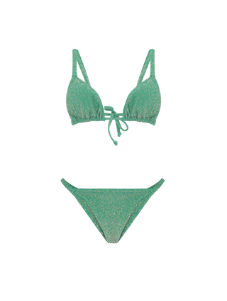 BIQUÍNI IBIZA LUREX VERDE