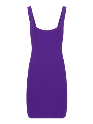 VESTIDO PLISSÊ ROXO