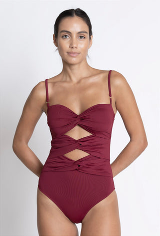 MAIO LIA BURGUNDY