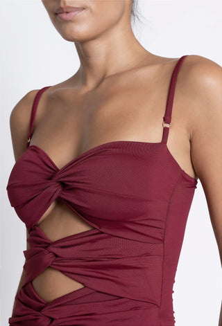 MAIO LIA BURGUNDY
