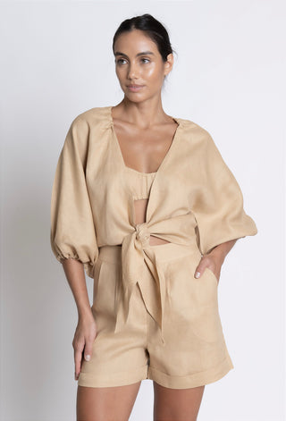 BLUSA MALTA BEGE+TOP