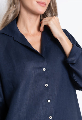 CAMISA LONGA MARINHO