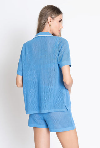CONJUNTO TRICÔ AZUL