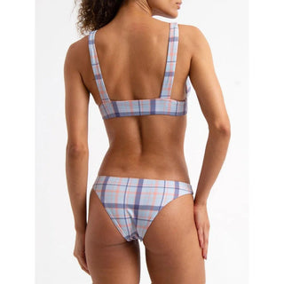 BIQUÍNI JACKIE TARTAN AZUL BEBÊ