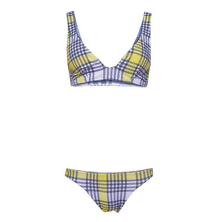 BIQUÍNI JACKIE TARTAN AMARELO