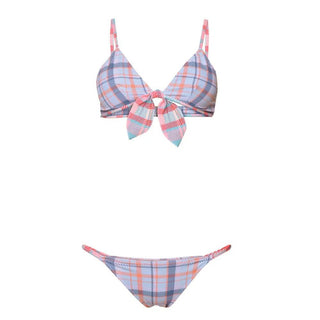 BIQUÍNI KATE TARTAN AZUL BEBÊ