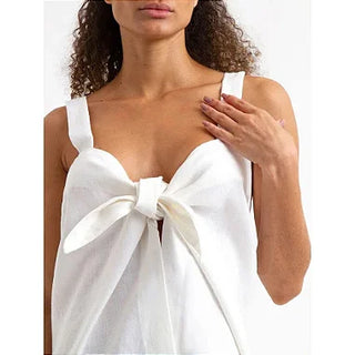 VESTIDO LINHO OFF WHITE