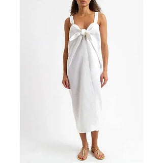 VESTIDO LINHO OFF WHITE